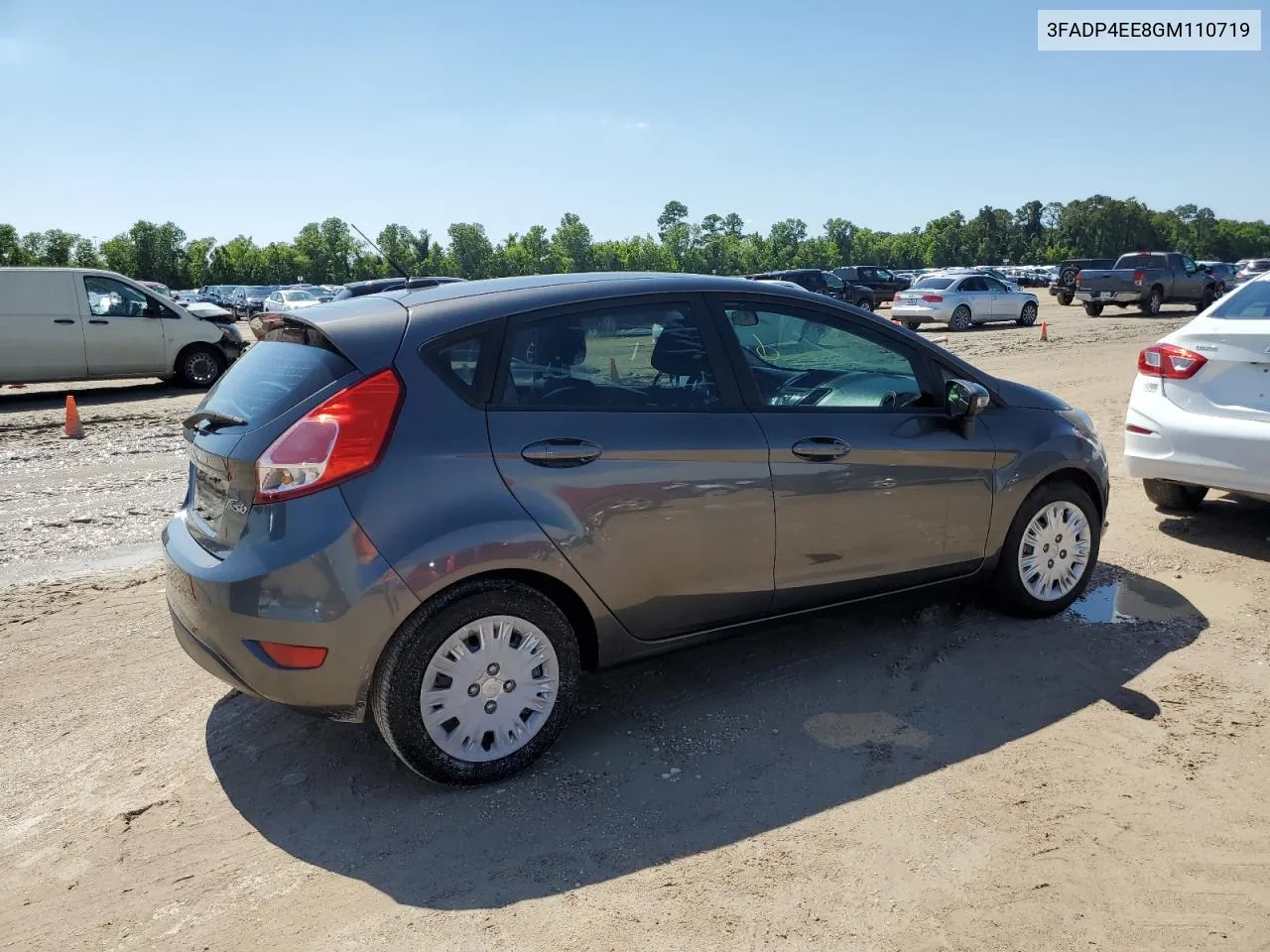 2016 Ford Fiesta Se VIN: 3FADP4EE8GM110719 Lot: 57413924