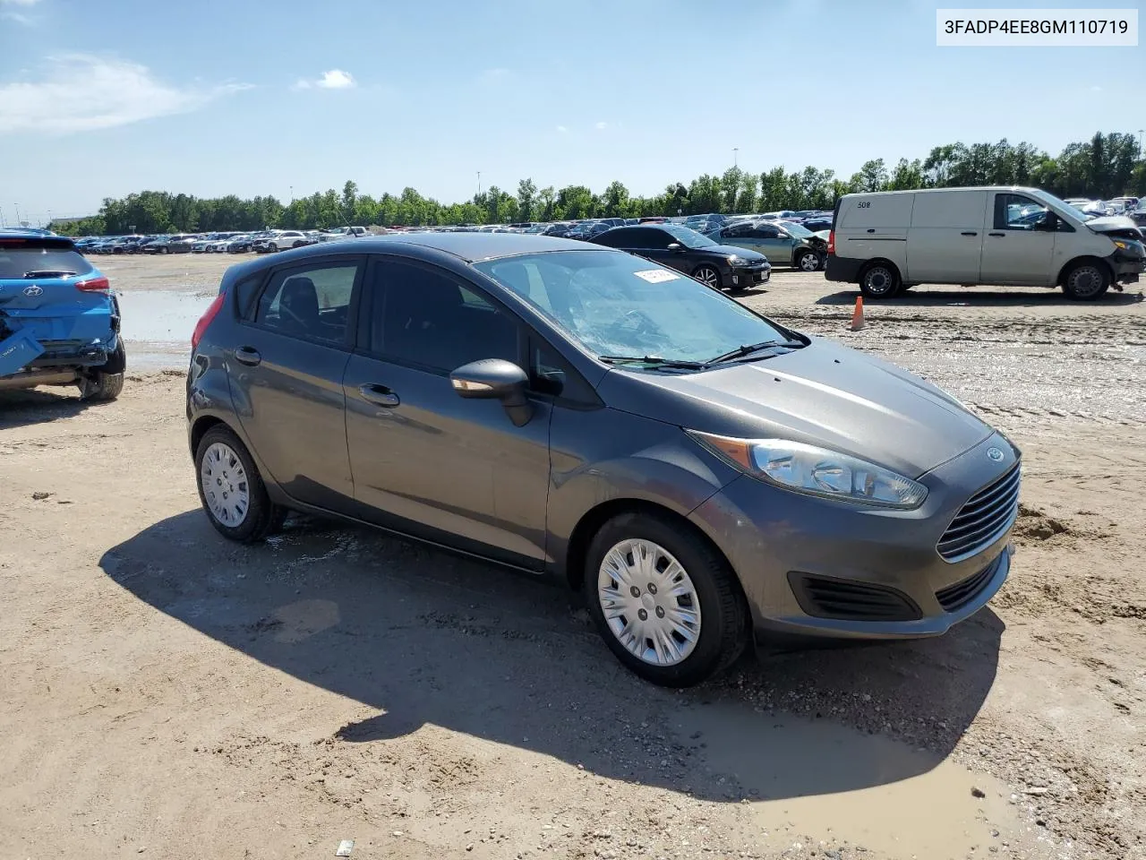 2016 Ford Fiesta Se VIN: 3FADP4EE8GM110719 Lot: 57413924