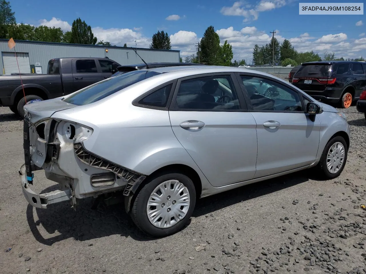 2016 Ford Fiesta S VIN: 3FADP4AJ9GM108254 Lot: 57452934