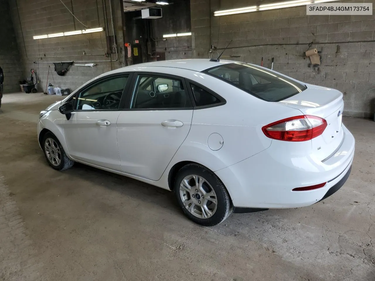 2016 Ford Fiesta Se VIN: 3FADP4BJ4GM173754 Lot: 57503514