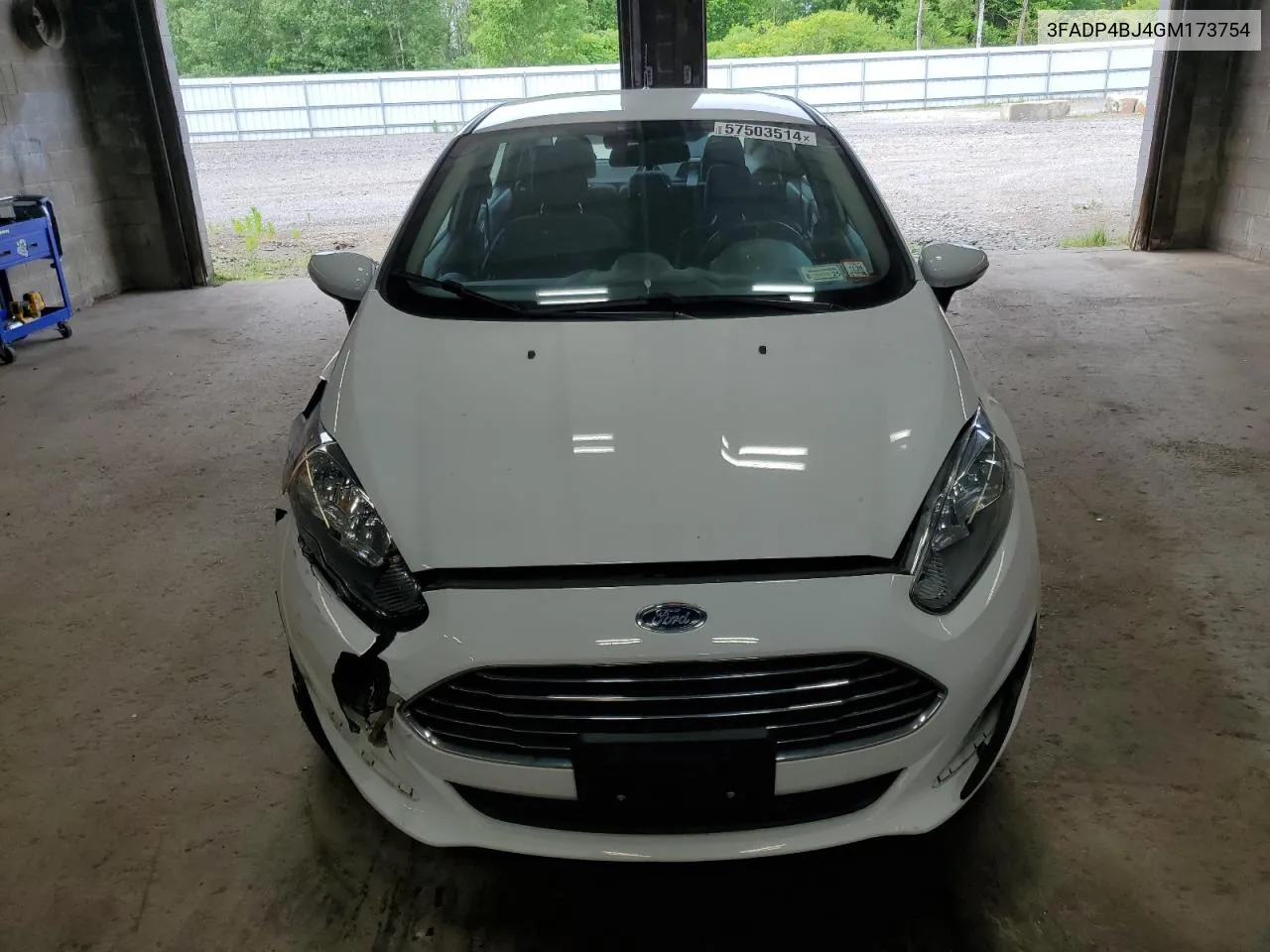 2016 Ford Fiesta Se VIN: 3FADP4BJ4GM173754 Lot: 57503514