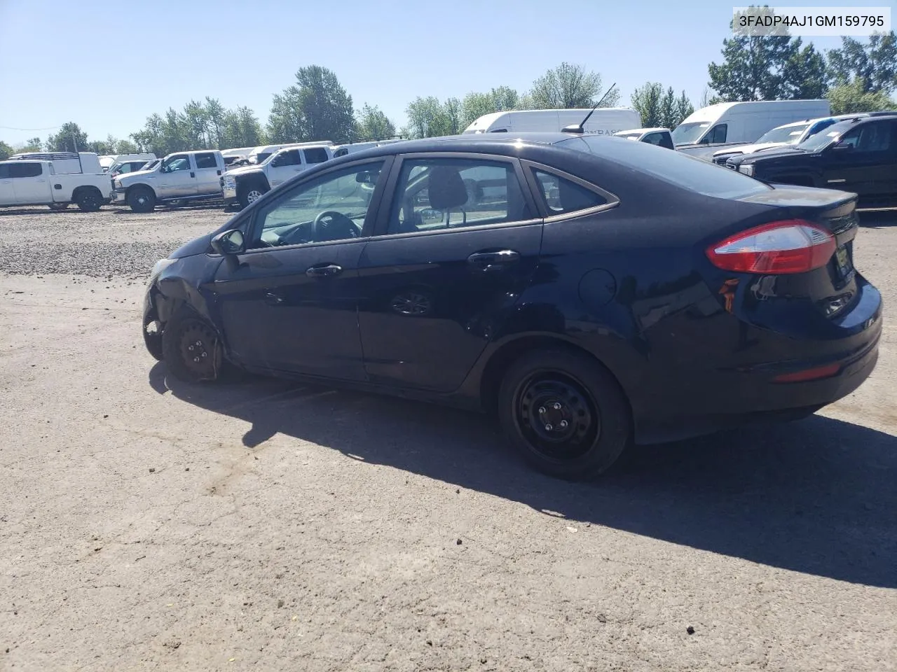 2016 Ford Fiesta S VIN: 3FADP4AJ1GM159795 Lot: 57529684