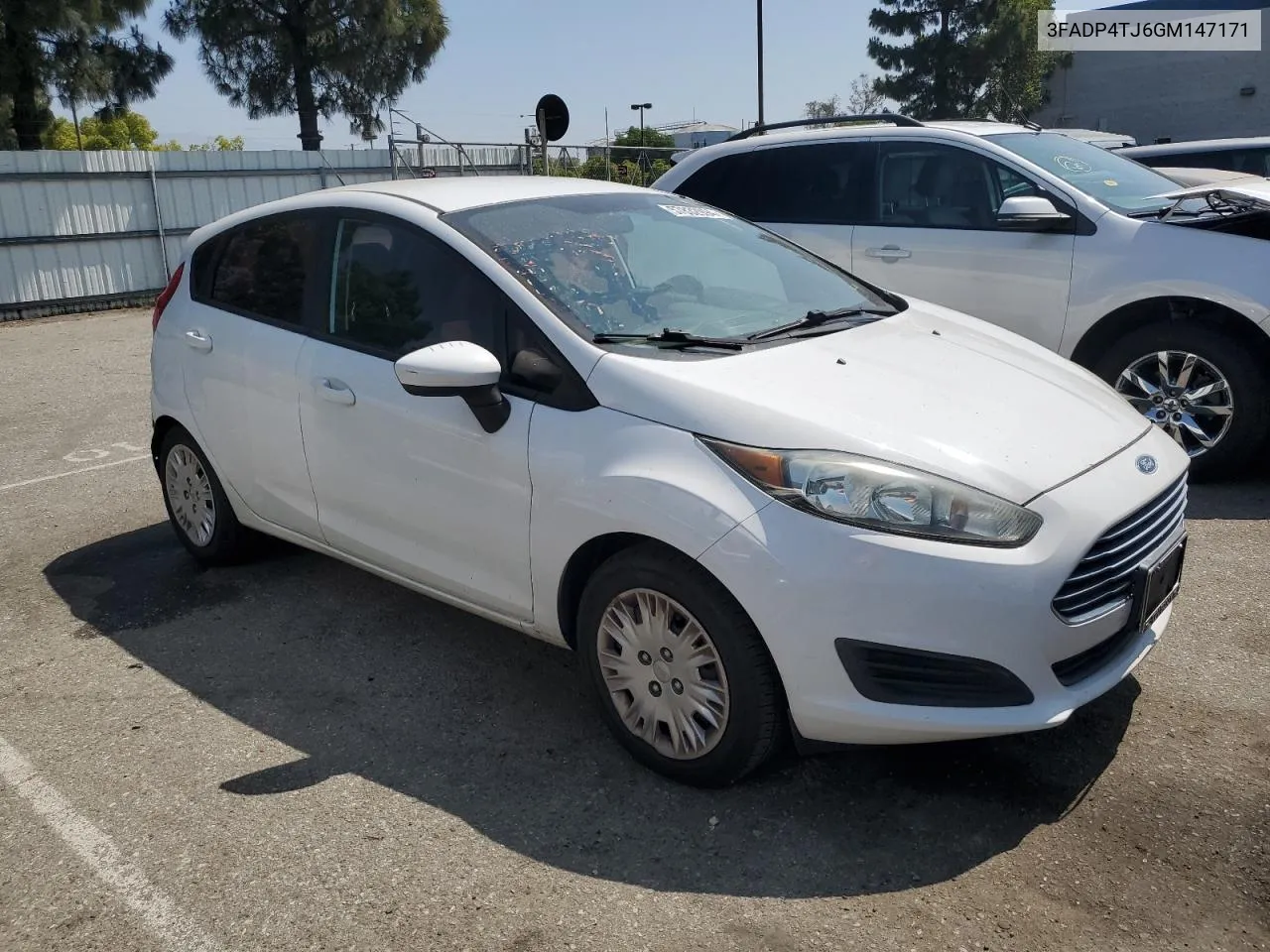 2016 Ford Fiesta S VIN: 3FADP4TJ6GM147171 Lot: 57832994