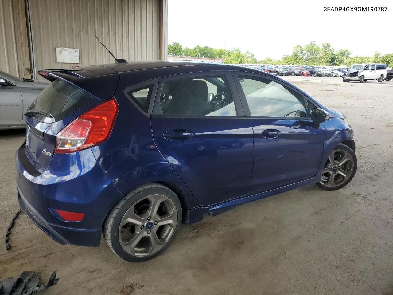 2016 Ford Fiesta St VIN: 3FADP4GX9GM190787 Lot: 57843104