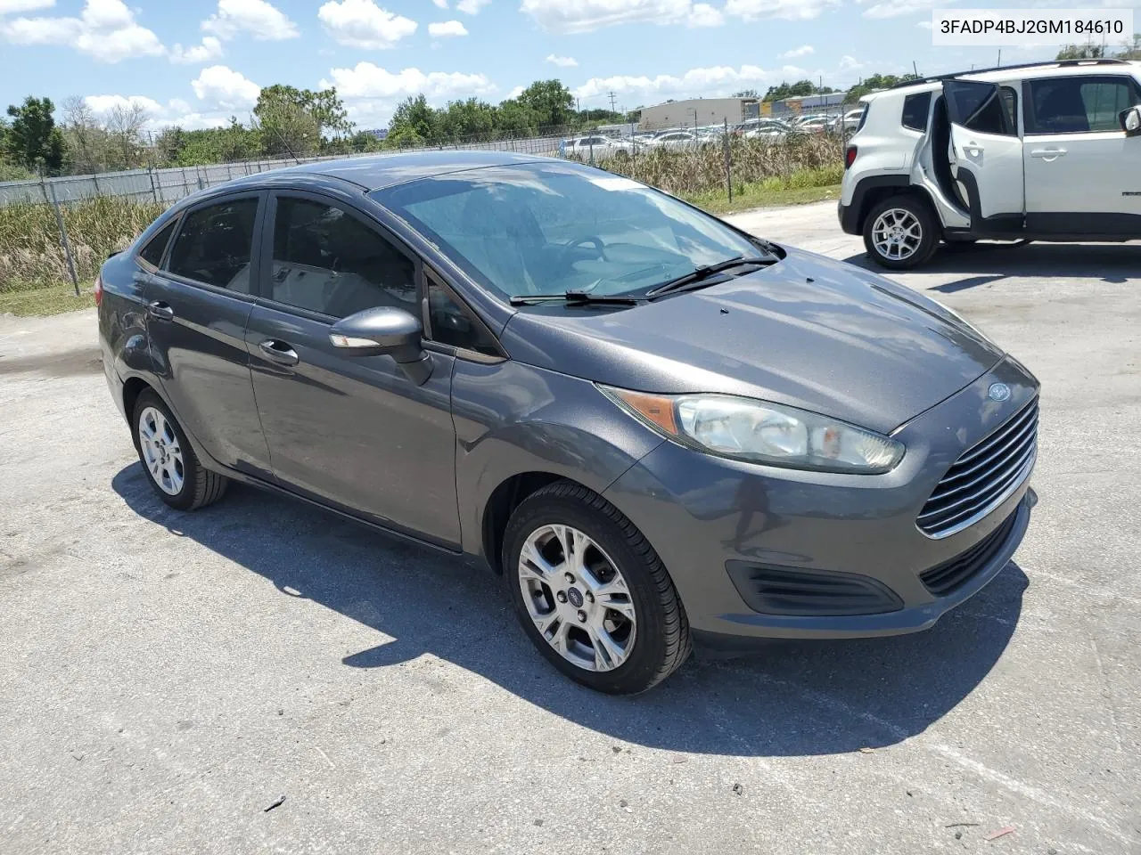 2016 Ford Fiesta Se VIN: 3FADP4BJ2GM184610 Lot: 57870474