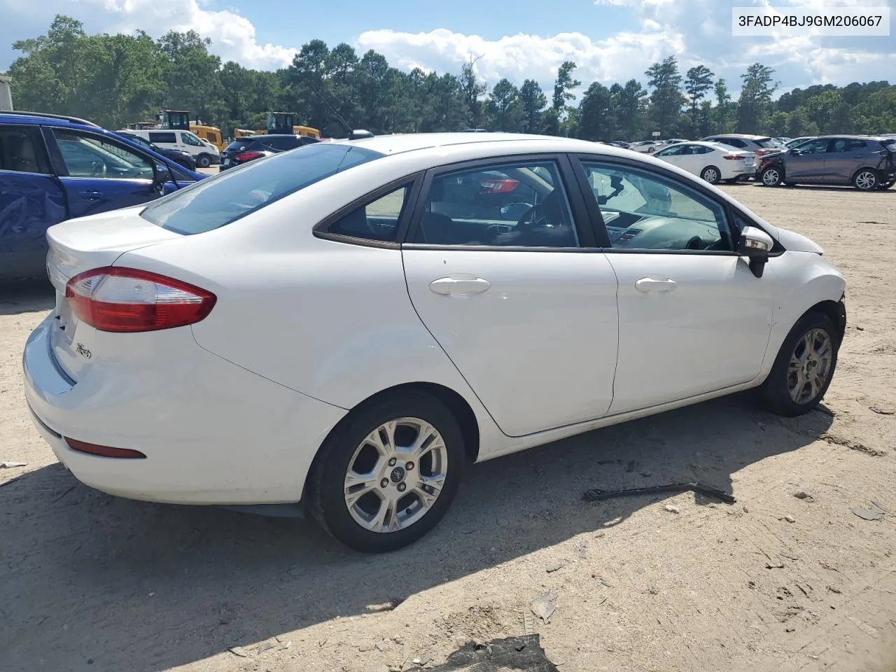 2016 Ford Fiesta Se VIN: 3FADP4BJ9GM206067 Lot: 57882064