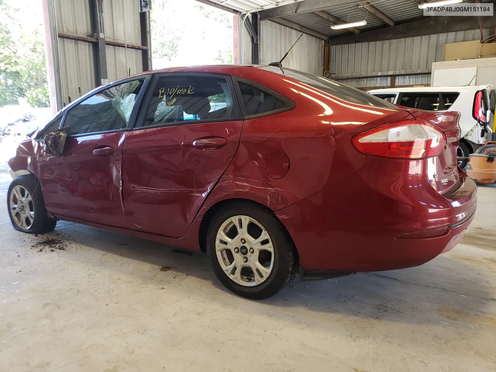 2016 Ford Fiesta Se VIN: 3FADP4BJ0GM151184 Lot: 58176474