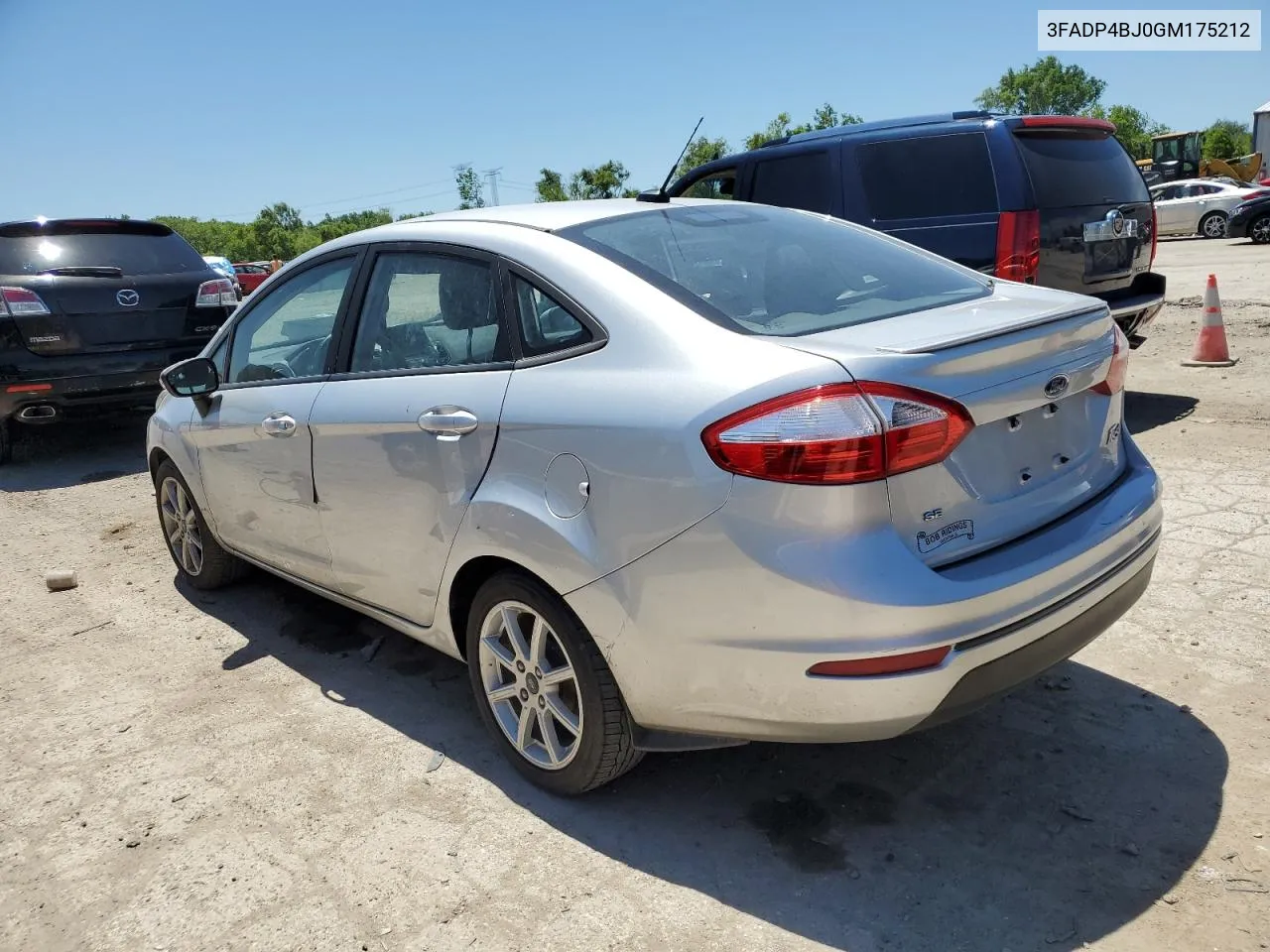 2016 Ford Fiesta Se VIN: 3FADP4BJ0GM175212 Lot: 58310694