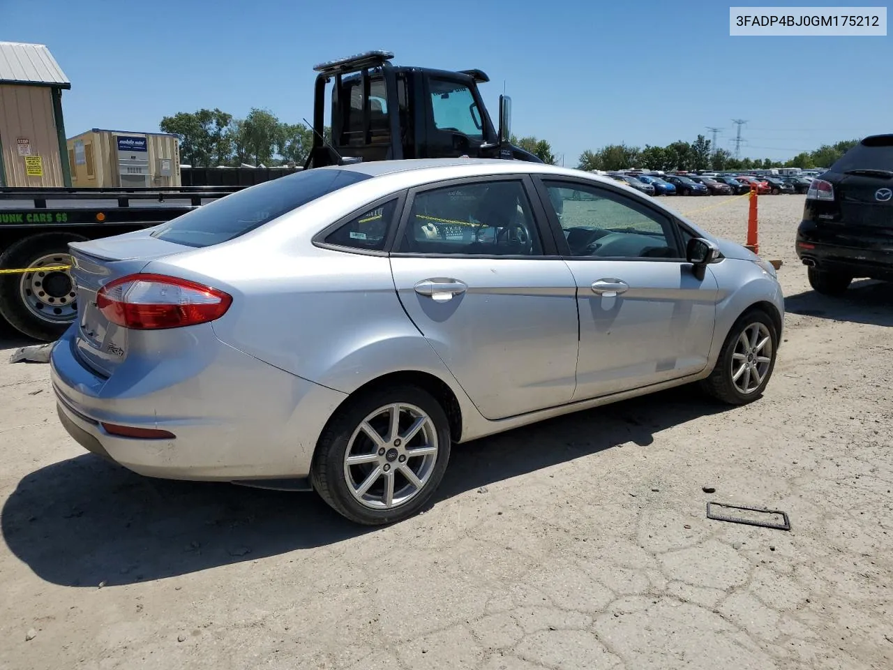 2016 Ford Fiesta Se VIN: 3FADP4BJ0GM175212 Lot: 58310694