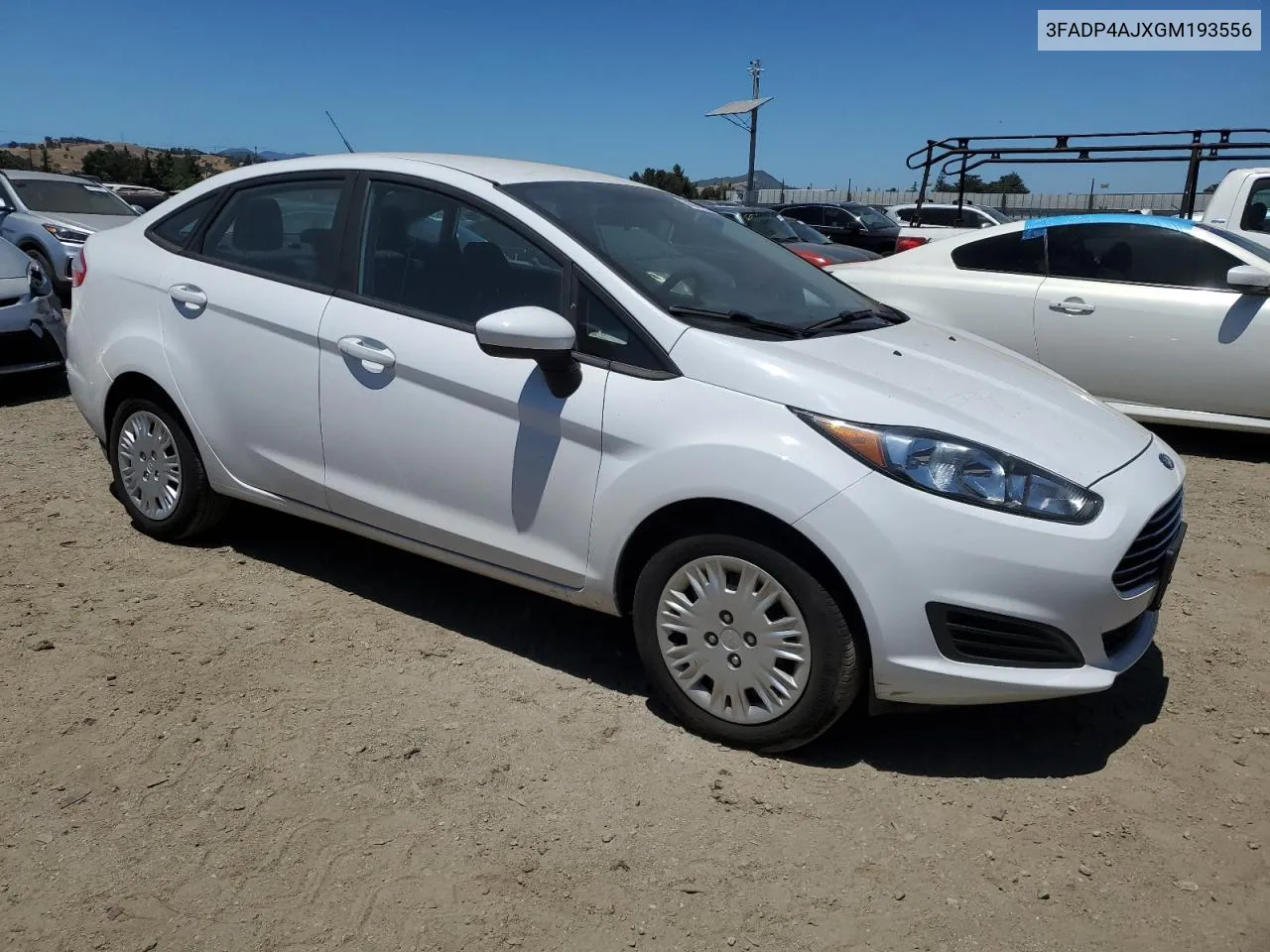 2016 Ford Fiesta S VIN: 3FADP4AJXGM193556 Lot: 58364574