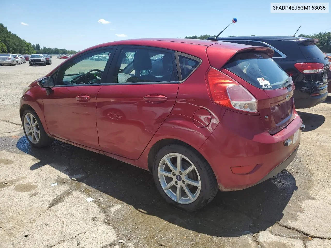 2016 Ford Fiesta Se VIN: 3FADP4EJ5GM163035 Lot: 58566504