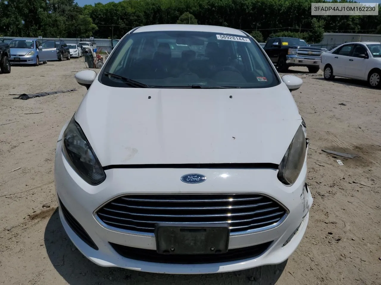 3FADP4AJ1GM162230 2016 Ford Fiesta S