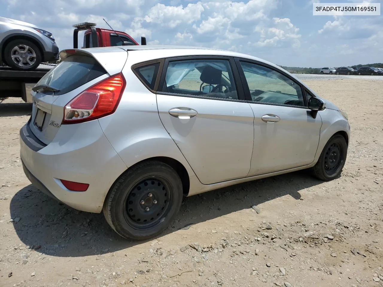 2016 Ford Fiesta S VIN: 3FADP4TJ5GM169551 Lot: 59009434