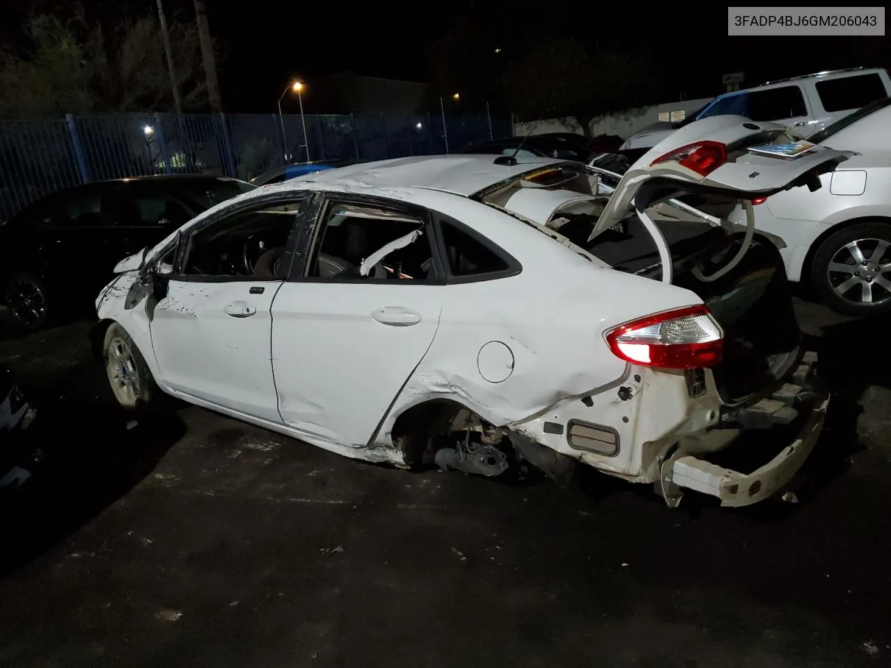 3FADP4BJ6GM206043 2016 Ford Fiesta Se