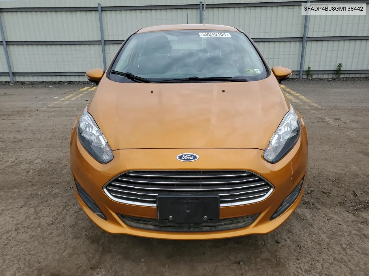 3FADP4BJ8GM138442 2016 Ford Fiesta Se