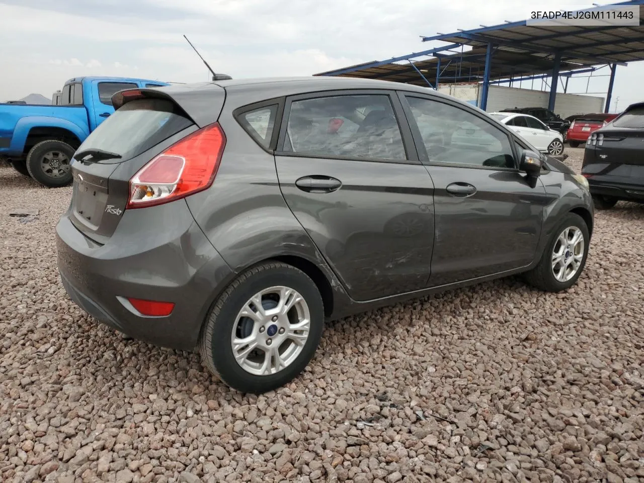 3FADP4EJ2GM111443 2016 Ford Fiesta Se