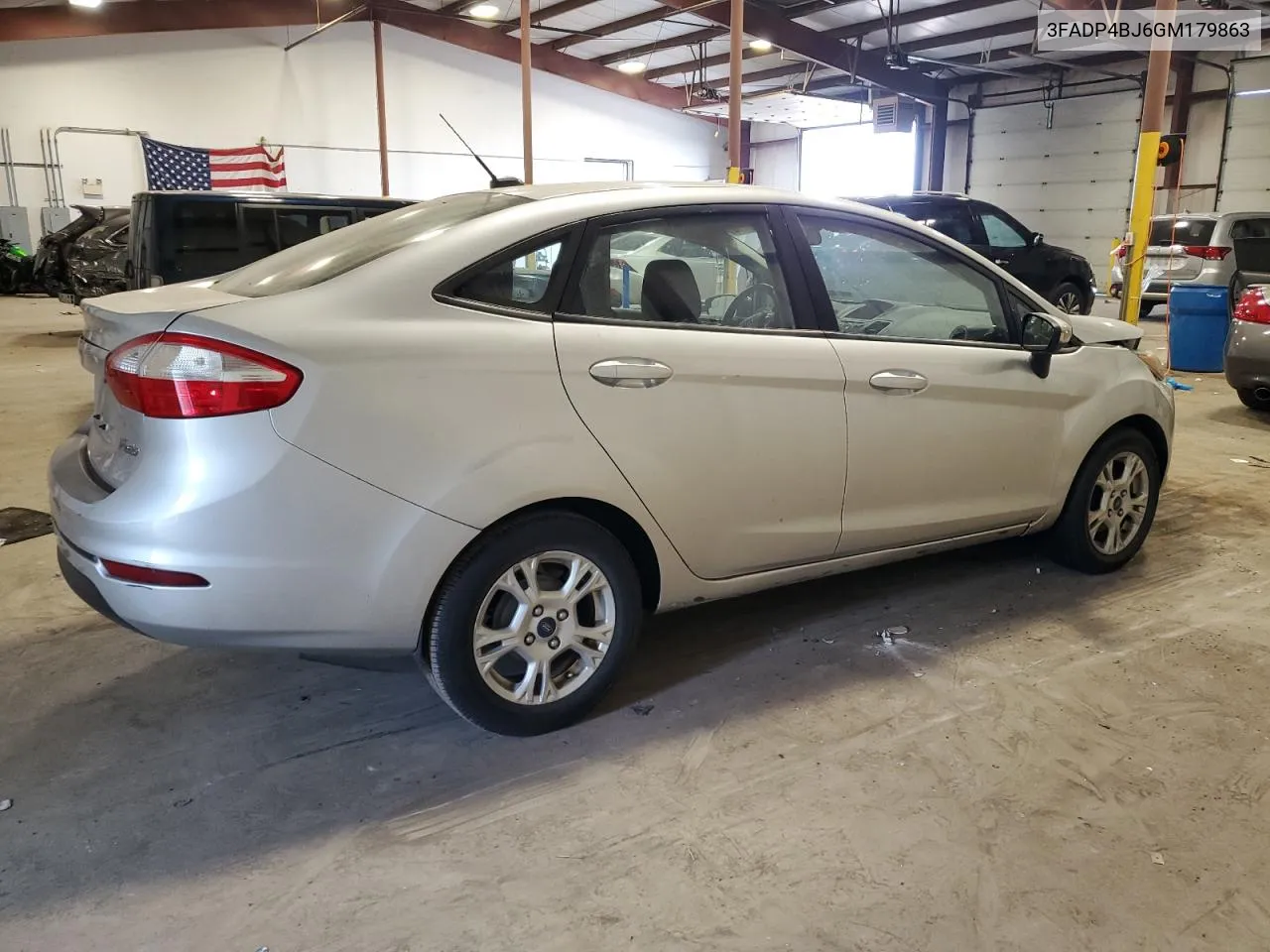 2016 Ford Fiesta Se VIN: 3FADP4BJ6GM179863 Lot: 59277474