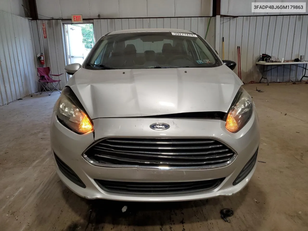 2016 Ford Fiesta Se VIN: 3FADP4BJ6GM179863 Lot: 59277474