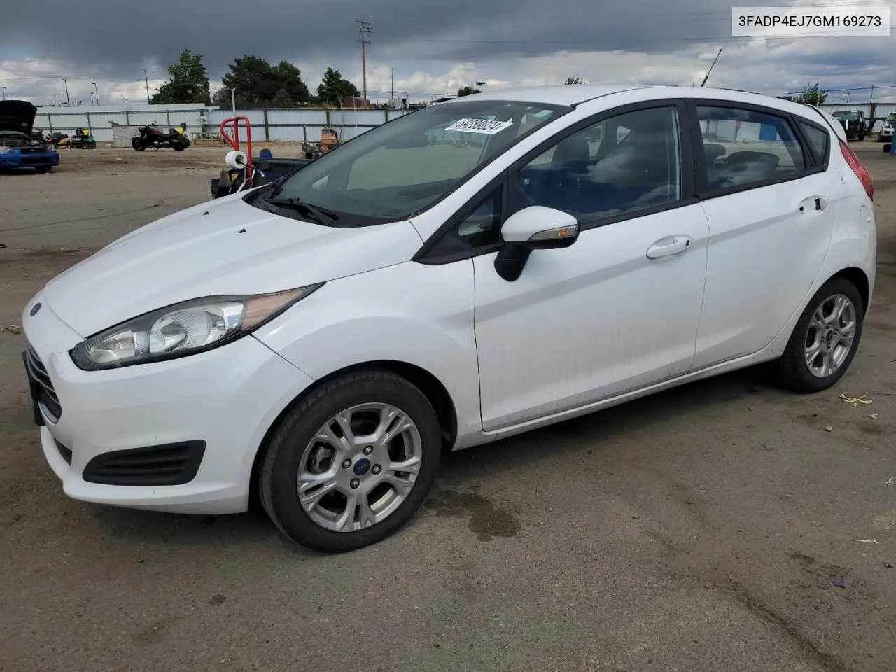 2016 Ford Fiesta Se VIN: 3FADP4EJ7GM169273 Lot: 59289024