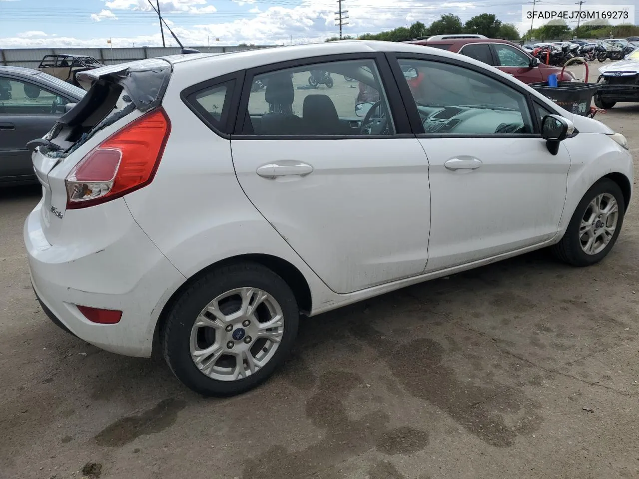 2016 Ford Fiesta Se VIN: 3FADP4EJ7GM169273 Lot: 59289024