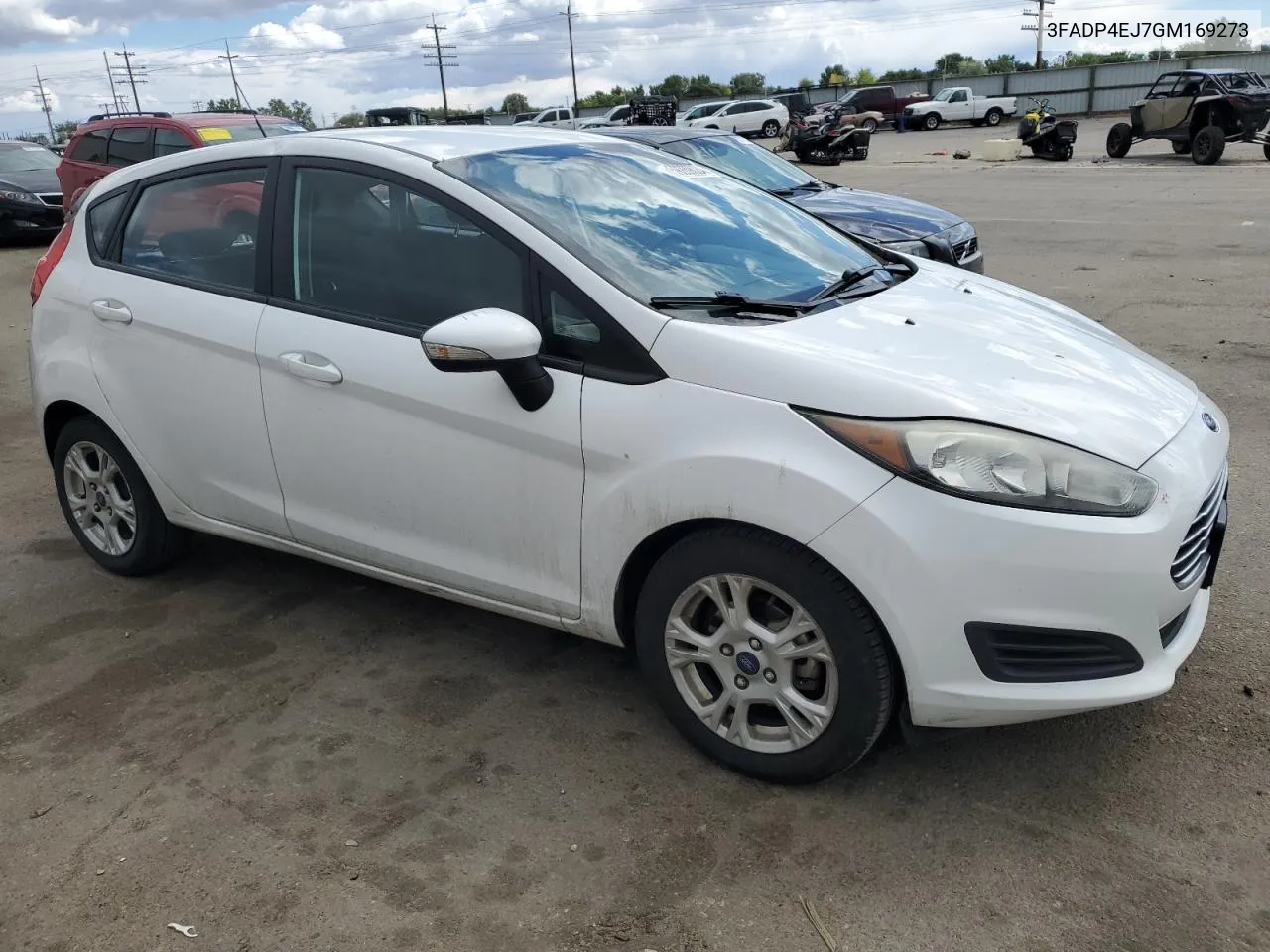 2016 Ford Fiesta Se VIN: 3FADP4EJ7GM169273 Lot: 59289024