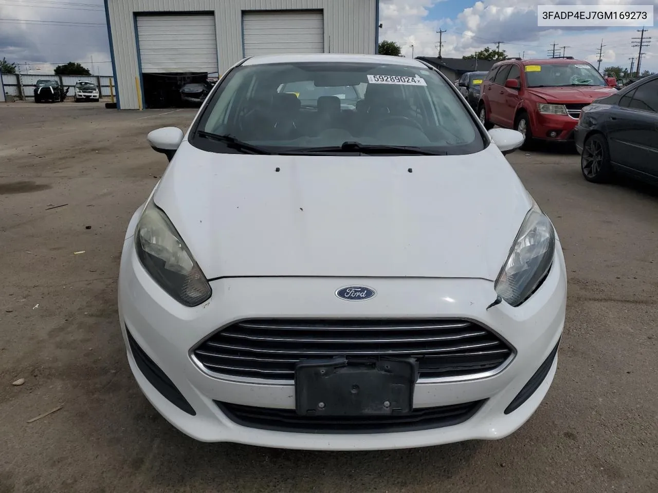 2016 Ford Fiesta Se VIN: 3FADP4EJ7GM169273 Lot: 59289024