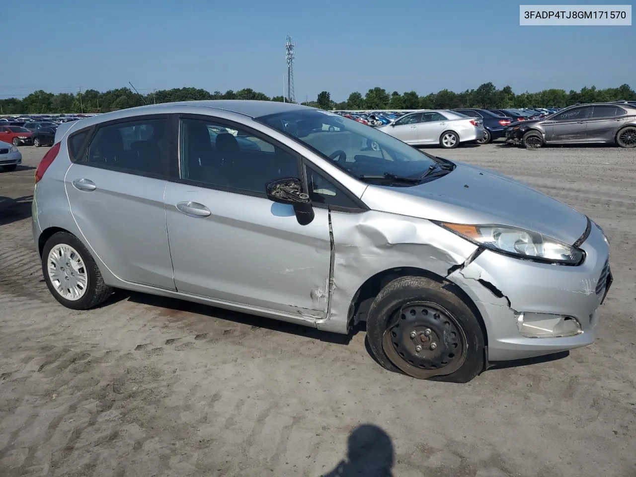 2016 Ford Fiesta S VIN: 3FADP4TJ8GM171570 Lot: 59323664