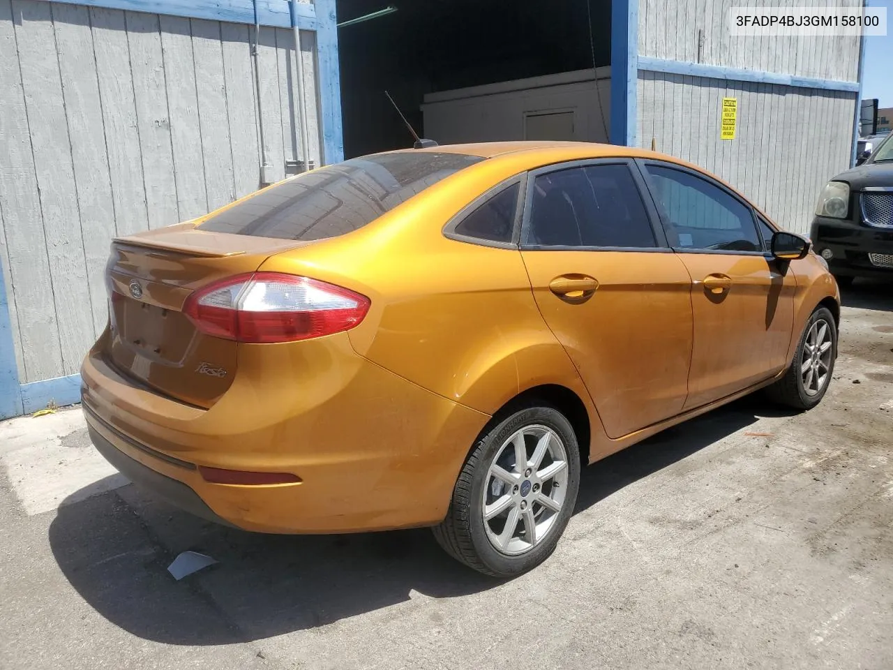 2016 Ford Fiesta Se VIN: 3FADP4BJ3GM158100 Lot: 59646894