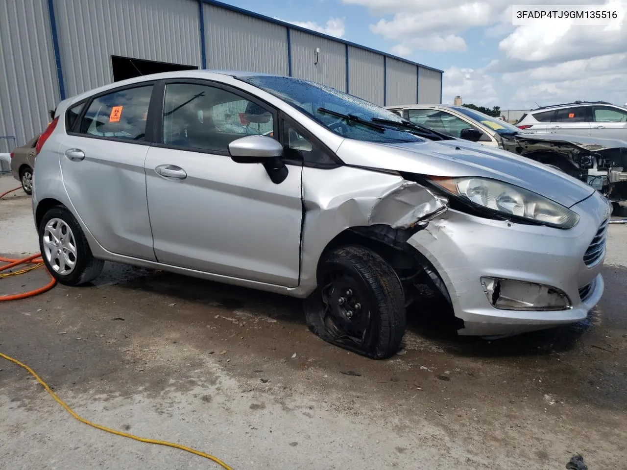 2016 Ford Fiesta S VIN: 3FADP4TJ9GM135516 Lot: 59760214