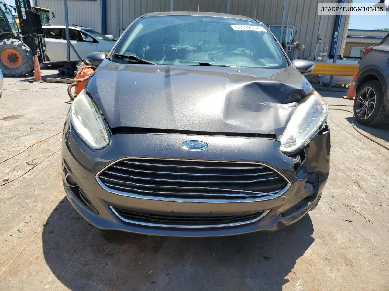 3FADP4FJ0GM103405 2016 Ford Fiesta Titanium