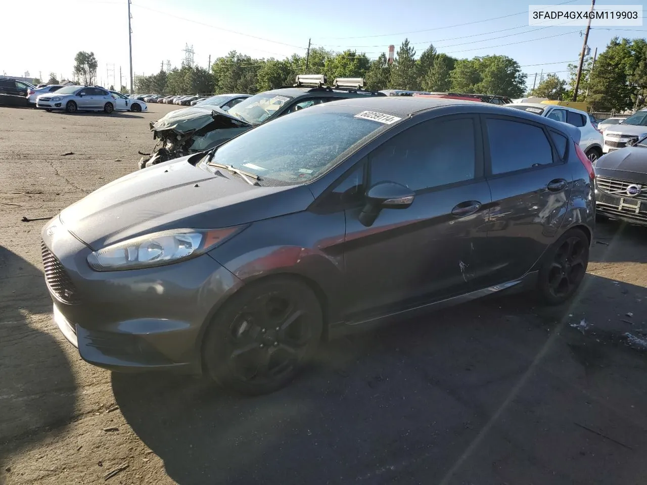 2016 Ford Fiesta St VIN: 3FADP4GX4GM119903 Lot: 60259114