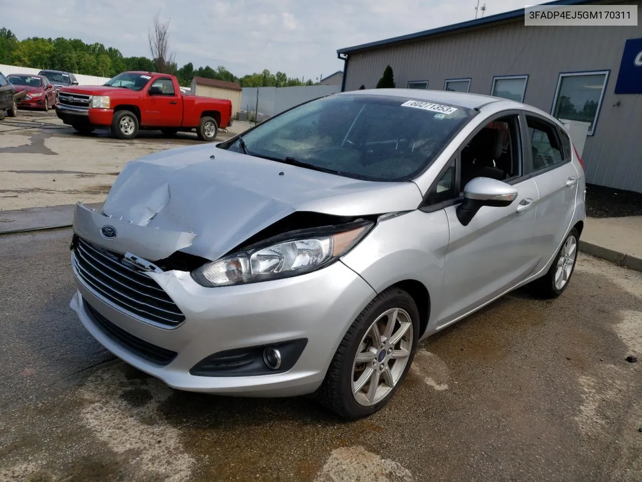 2016 Ford Fiesta Se VIN: 3FADP4EJ5GM170311 Lot: 60271353