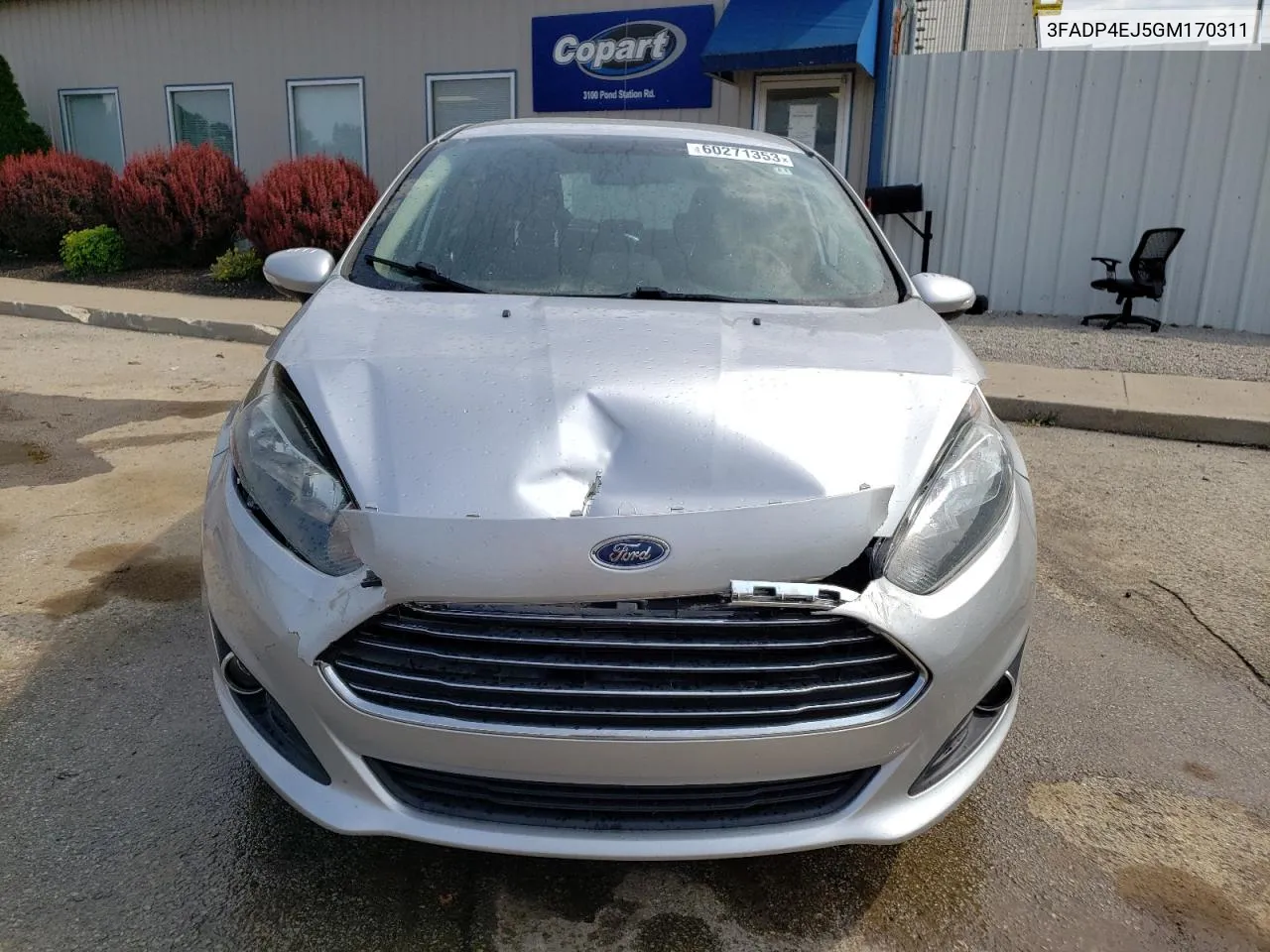 3FADP4EJ5GM170311 2016 Ford Fiesta Se