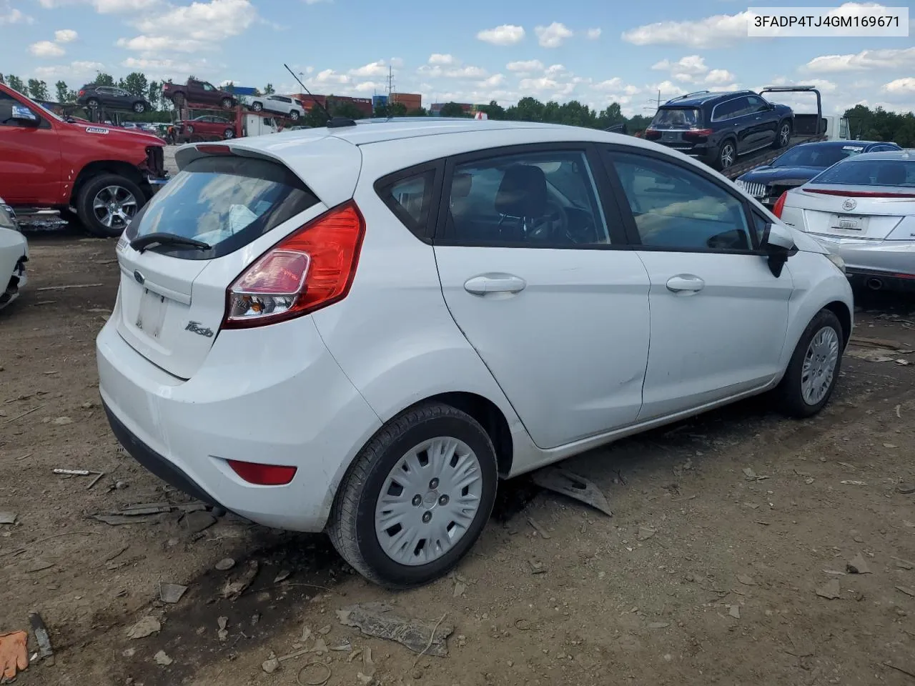 3FADP4TJ4GM169671 2016 Ford Fiesta S