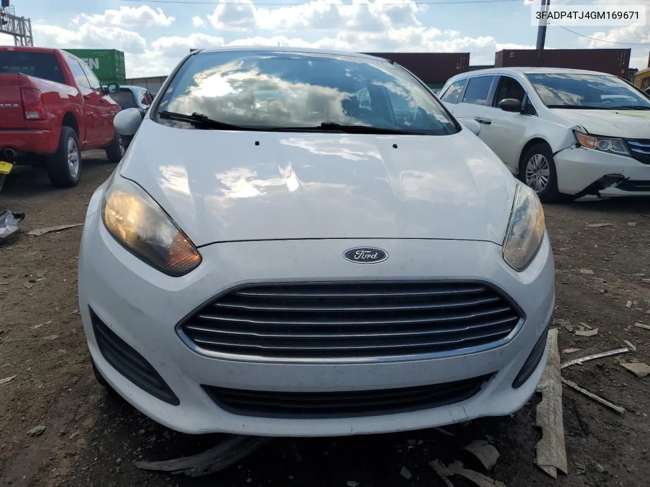 2016 Ford Fiesta S VIN: 3FADP4TJ4GM169671 Lot: 60547424