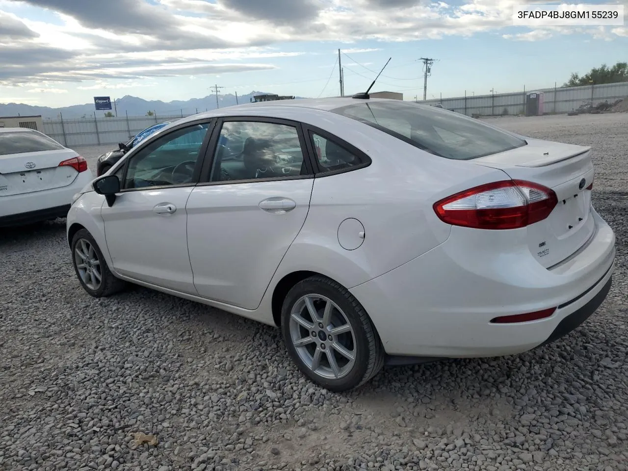 2016 Ford Fiesta Se VIN: 3FADP4BJ8GM155239 Lot: 61323654