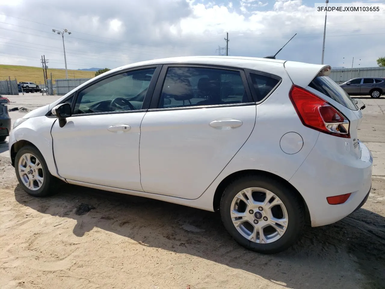 2016 Ford Fiesta Se VIN: 3FADP4EJXGM103655 Lot: 61394664