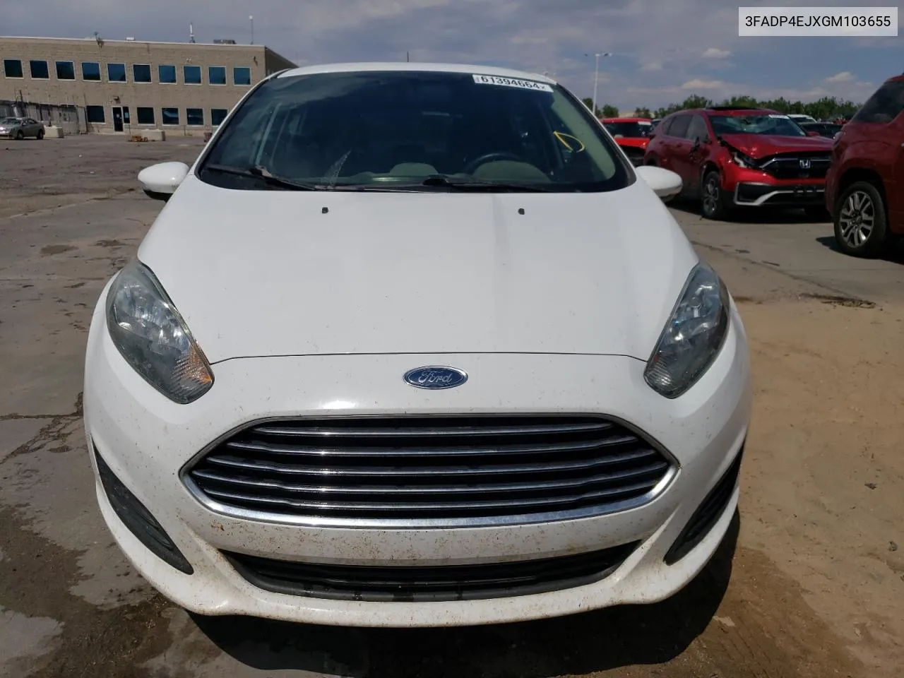 3FADP4EJXGM103655 2016 Ford Fiesta Se