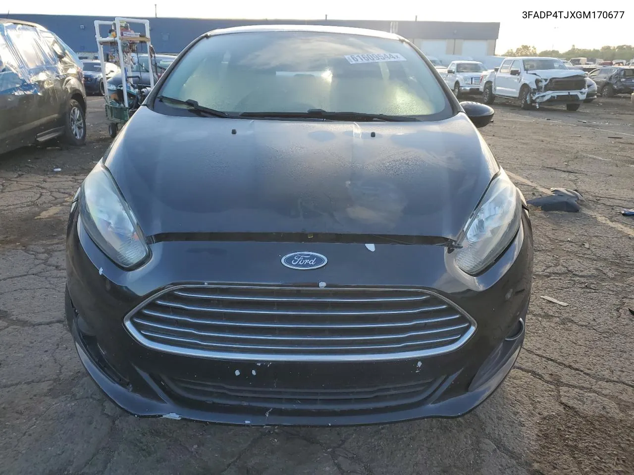 2016 Ford Fiesta S VIN: 3FADP4TJXGM170677 Lot: 61609544