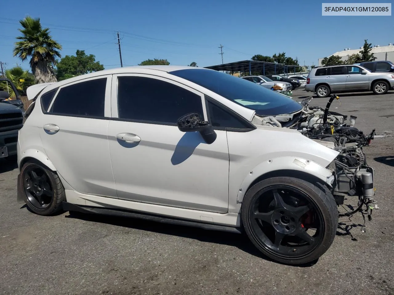 2016 Ford Fiesta St VIN: 3FADP4GX1GM120085 Lot: 61839114