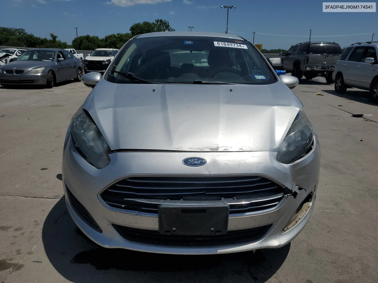 2016 Ford Fiesta Se VIN: 3FADP4EJ9GM174541 Lot: 61849734