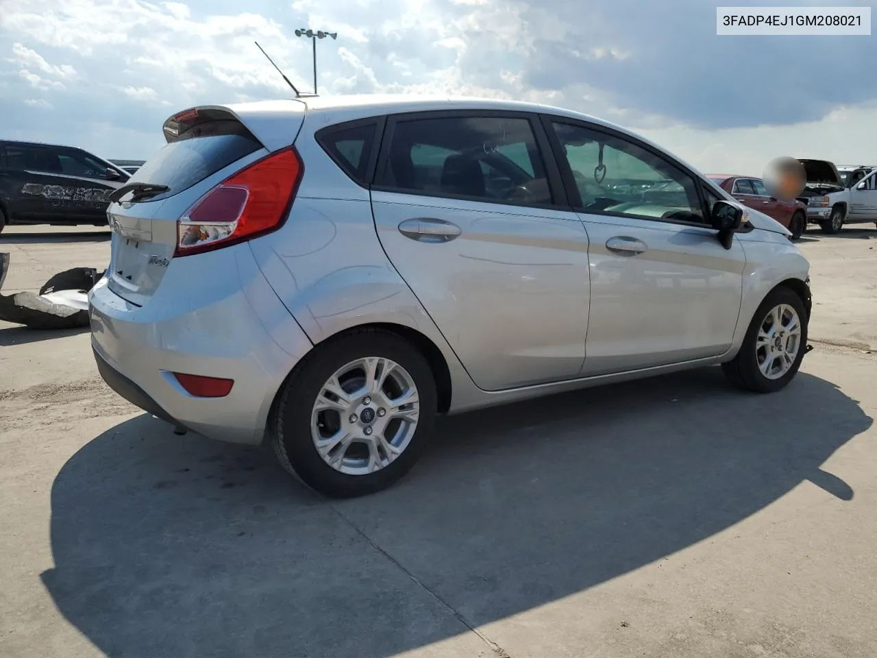 2016 Ford Fiesta Se VIN: 3FADP4EJ1GM208021 Lot: 62464714