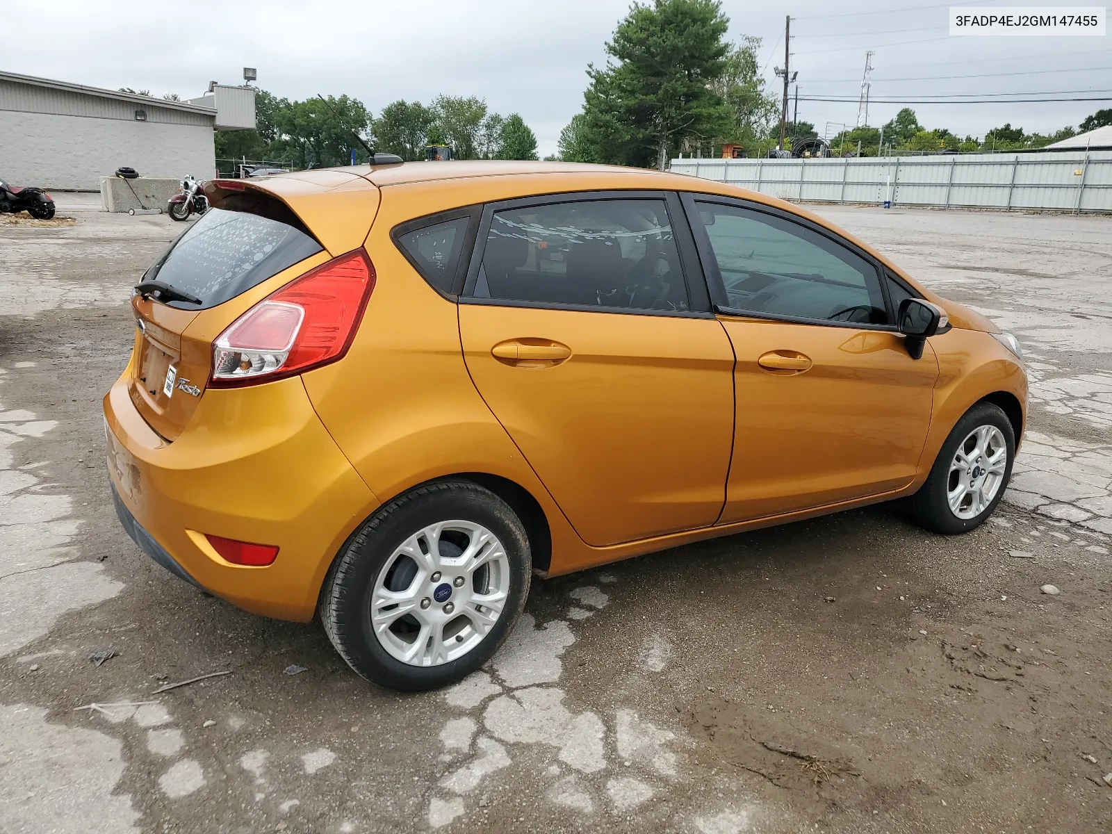 2016 Ford Fiesta Se VIN: 3FADP4EJ2GM147455 Lot: 64196234