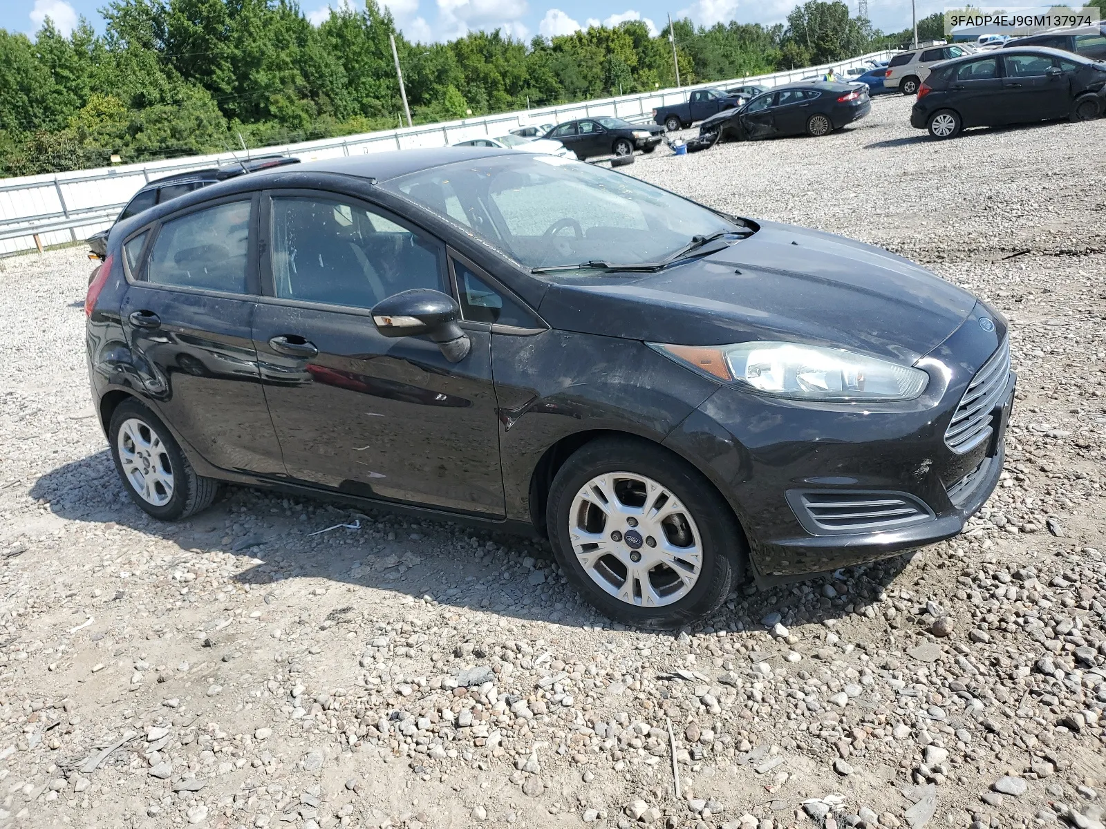 2016 Ford Fiesta Se VIN: 3FADP4EJ9GM137974 Lot: 65390304