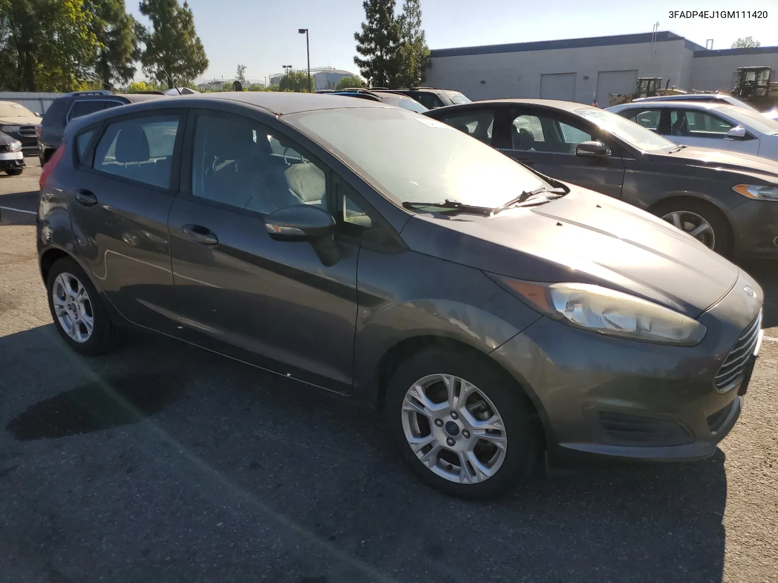 2016 Ford Fiesta Se VIN: 3FADP4EJ1GM111420 Lot: 65418324