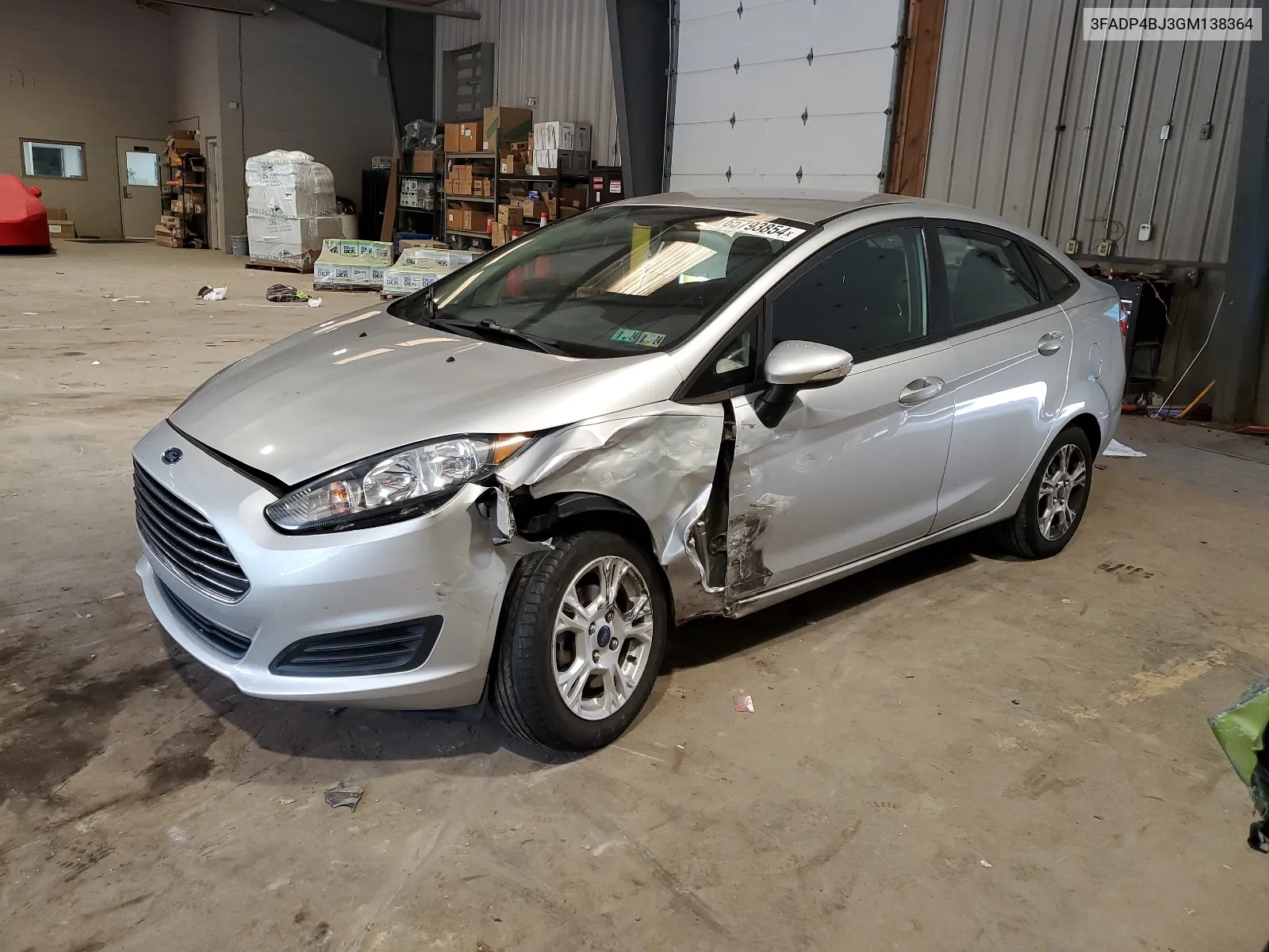 3FADP4BJ3GM138364 2016 Ford Fiesta Se