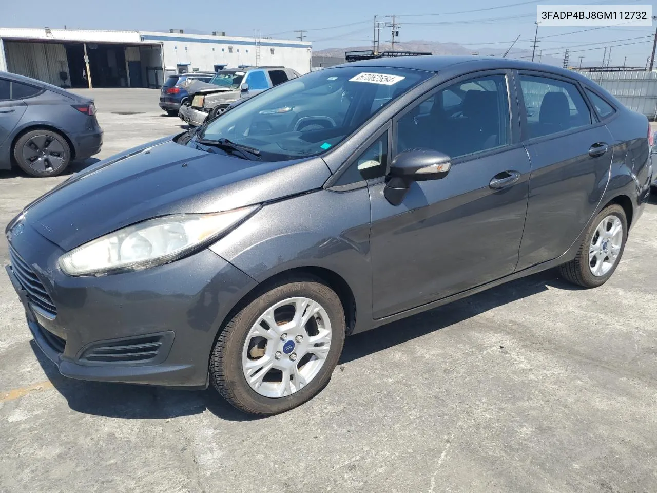 2016 Ford Fiesta Se VIN: 3FADP4BJ8GM112732 Lot: 67062554