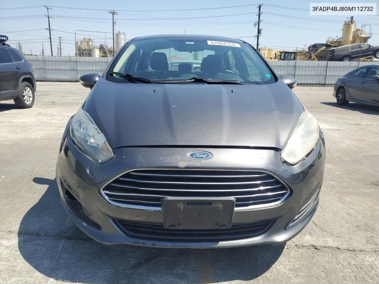 2016 Ford Fiesta Se VIN: 3FADP4BJ8GM112732 Lot: 67062554