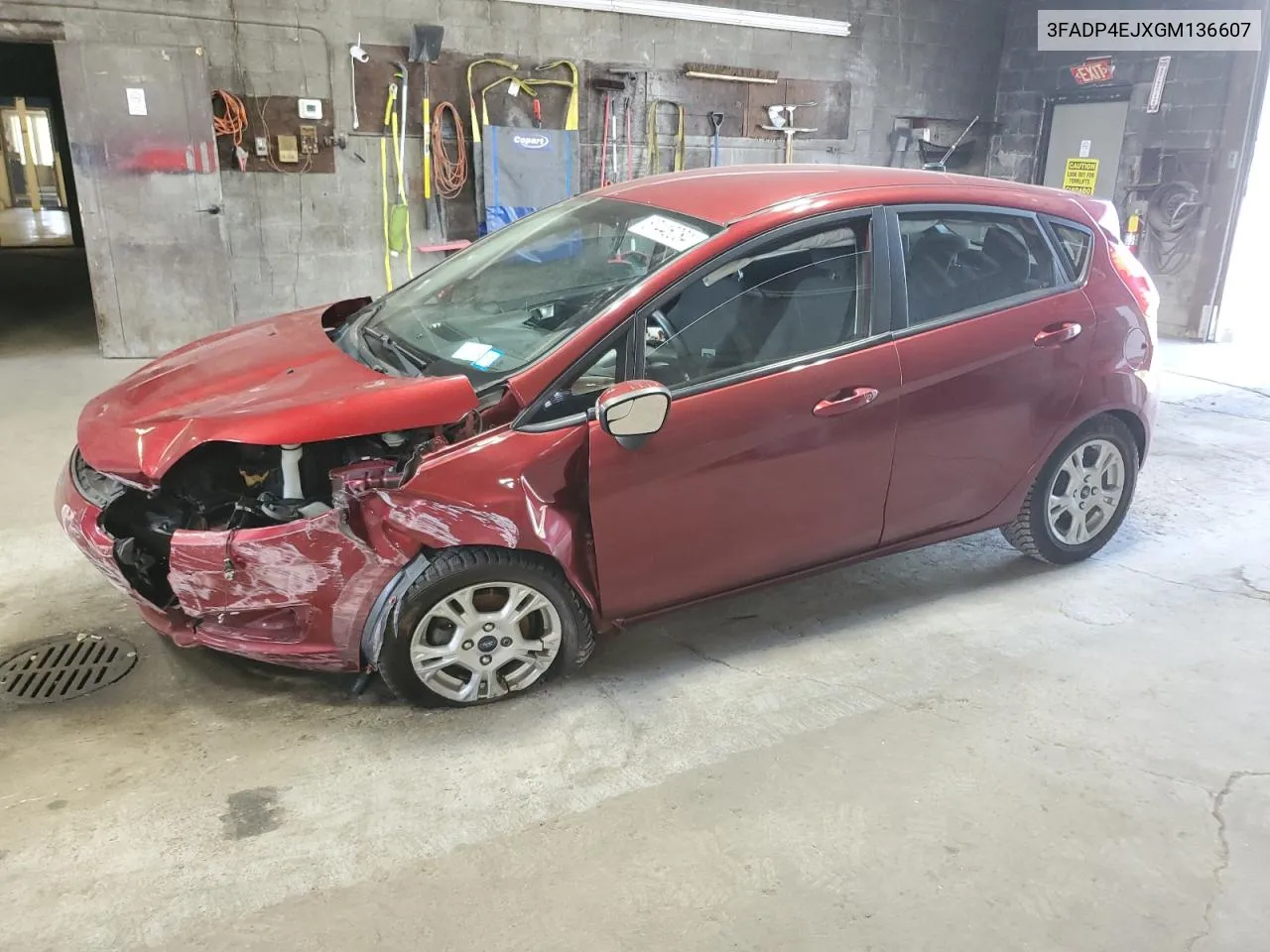 3FADP4EJXGM136607 2016 Ford Fiesta Se