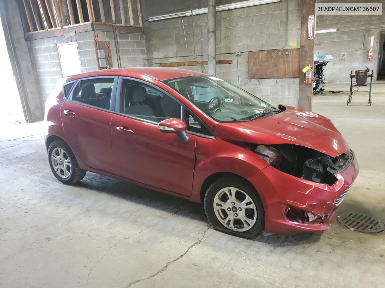 3FADP4EJXGM136607 2016 Ford Fiesta Se